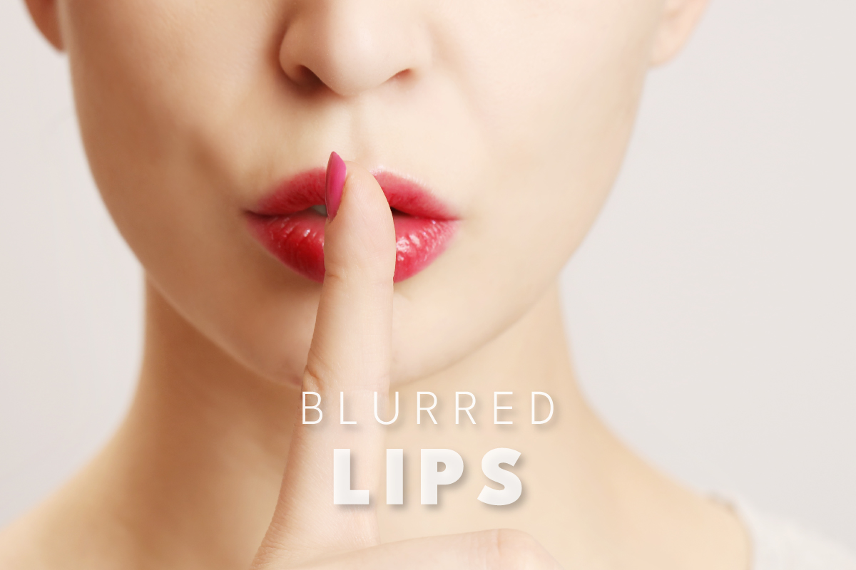 Blurred lips: trend, który podbija świat makijażu!