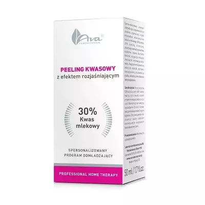 AVA PHT Peeling Kwasowy Kwas Mlekowy 30% 50ml