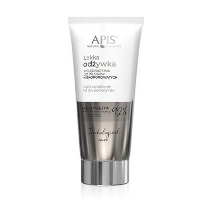 APIS Lekka Odżywka do Włosów Niskoporowatych 200ml