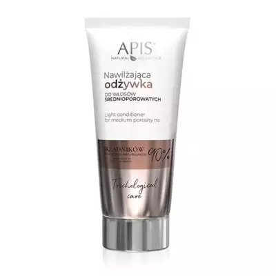 APIS Nawilżająca Odżywka do Włosów Średnioporowatych 200ml