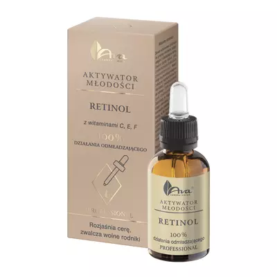 AVA Retinol z witaminami C, E i F Aktywator młodości 30ml