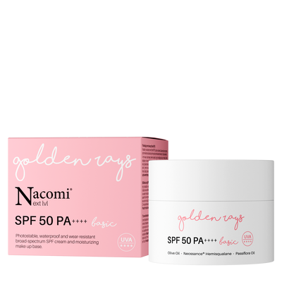 Nacomi Next Lvl Krem do Twarzy SPF50 UV Basic 50ml