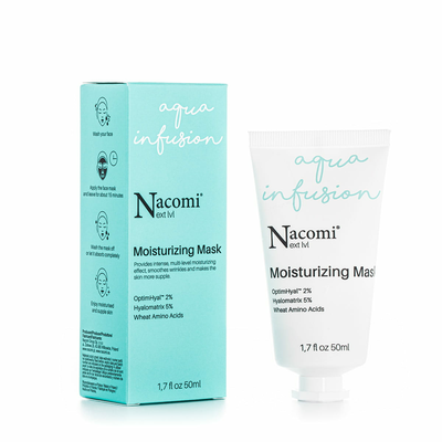 Nacomi Next Lvl Nawilżająca Maska z Kwasem Hialuronowym 50ml