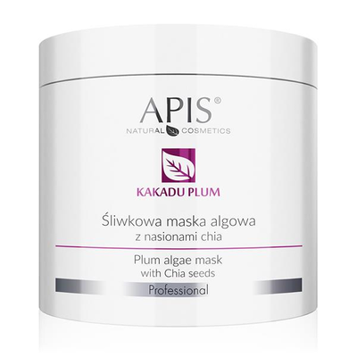 APIS Kakadu Plum Śliwkowa Maska Algowa z Nasionami Chia 200g