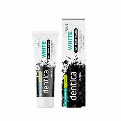 Tołpa Dentica Pasta do Mycia Zębów Black White 75ml