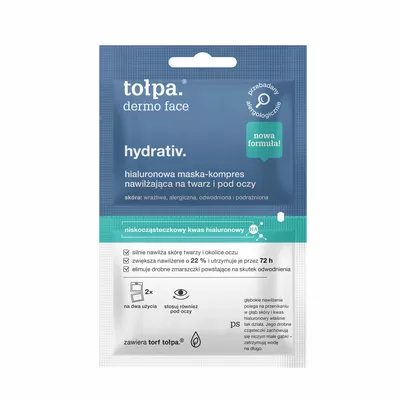 Tołpa Hydrativ Maska-Kompres Nawilżająca 2x6ml