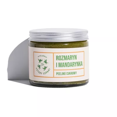 Mydlarnia Cztery Szpaki Peeling Rozmaryn i Mandarynka 250ml