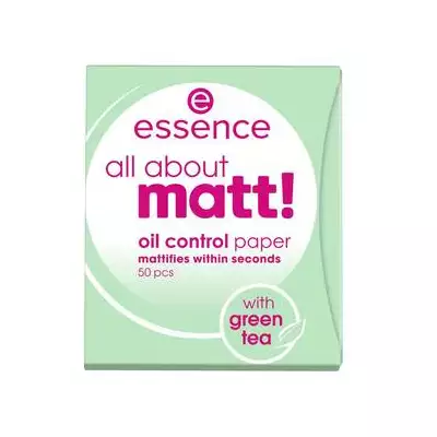 essence All About Matt! Oil Control Paper Bibułki Matujące 
