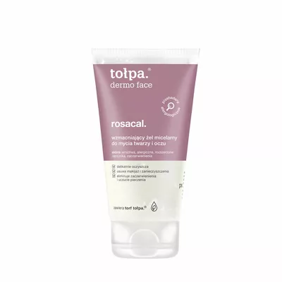 Tołpa Rosacal Wzmacniający Żel Micelarny do Mycia Twarzy i Oczu 150ml
