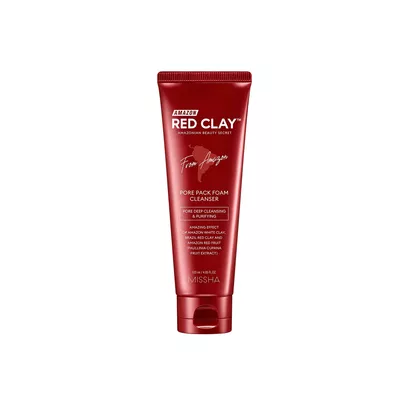 Missha Amazon Red Clay Oczyszczająca Pianka 120ml
