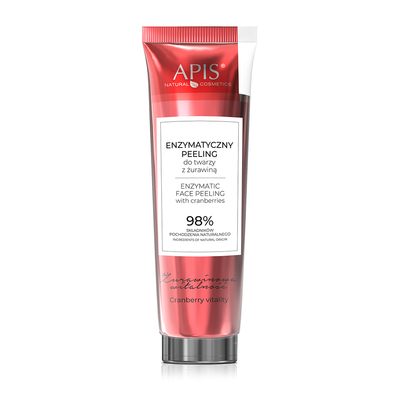 APIS Enzymatyczny Peeling do Twarzy z Żurawiną 100ml