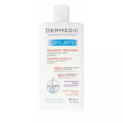 Dermedic Capilarte Szampon Kuracja Stymulująca Wzrost Włosów 300ml