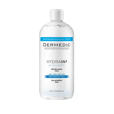 Dermedic Hydrain 3 Hialuro Płyn Micelarny H2O 500ml