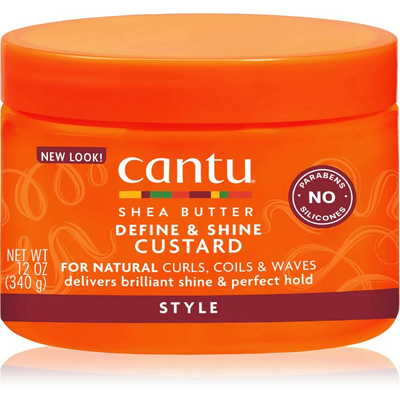 Cantu Shea Butter Define &amp; Shine Custard Krem Stylizujący 340g