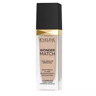 Eveline Wonder Match Luksusowy Podkład Dopasowujący się 12 Light Natural 