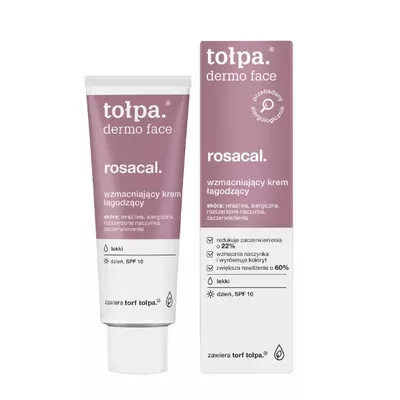 Tołpa Rosacal Wzmacniający Krem Przeciwzmarszczkowy na Dzień SPF15 40ml