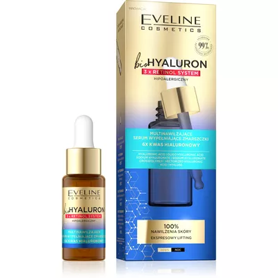 Eveline BioHyaluron Multinawilżające Serum do Twarzy 18ml