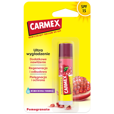 CARMEX Nawilżający Balsam do Ust Classic w Sztyfcie Pomegranate