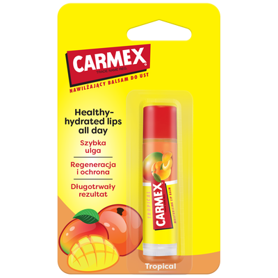 CARMEX Nawilżający Balsam do Ust Classic w Sztyfcie Tropical