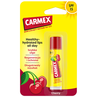 CARMEX Nawilżający Balsam do Ust Classic w Sztyfcie Wiśnia