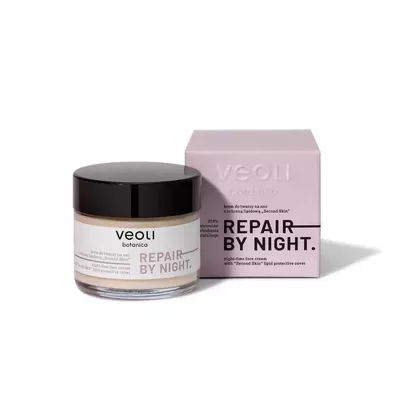 Veoli Botanica Krem do Twarzy na Noc z Ochroną Lipidową 50ml