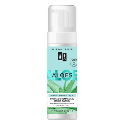 AA Aloe Vera Extract Nawilżająco-Kojąca Pianka 150ml