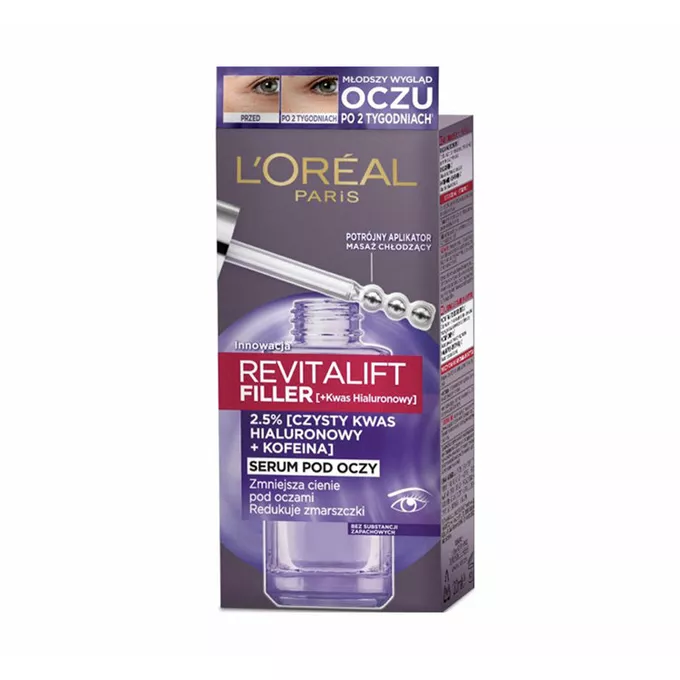 Loreal Revitalift Filler Serum pod Oczy 20ml