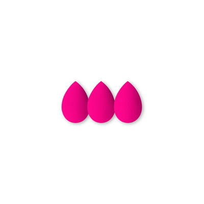 IBRA Makeup Blender Sponge Zestaw Gąbek do Makijażu Różowe