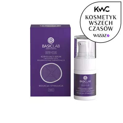 BasicLab Esteticus Serum Korygujące z Retinalem 0,07% 15ml