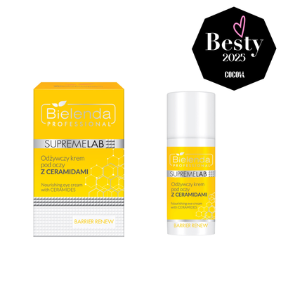 Bielenda Professional SupremeLAB Barrier Renew Odżywczy Krem pod Oczy z Ceramidami 15ml
