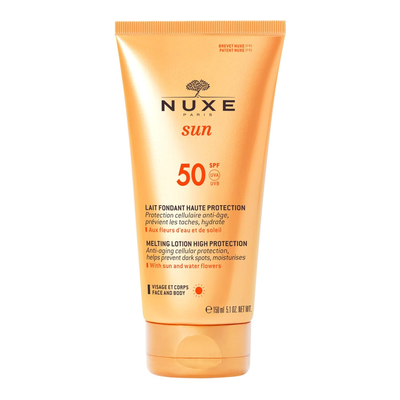 NUXE Sun Mleczko do Opalania do Twarzy i Ciała SPF50 150ml