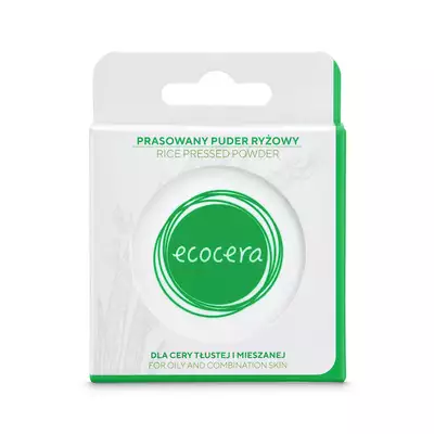 ECOCERA Prasowany Puder Ryżowy Matte Powder