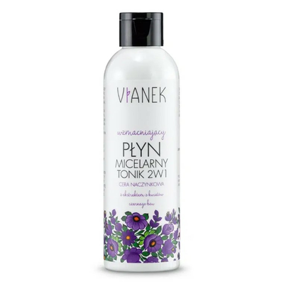 Vianek Wzmacniający płyn micelarny- tonik 2w1 200ml