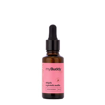 myBuddy Olejek z Pestek Malin Nierafinowany 30ml