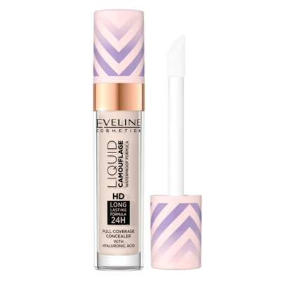 Eveline Korektor Liquid Camouflage Wodoodporny 01 Light Porcelain Cool
