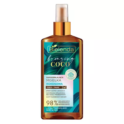 Bielenda Bronzing Coco Samoopalająca Mgiełka Kokosowa 150ml
