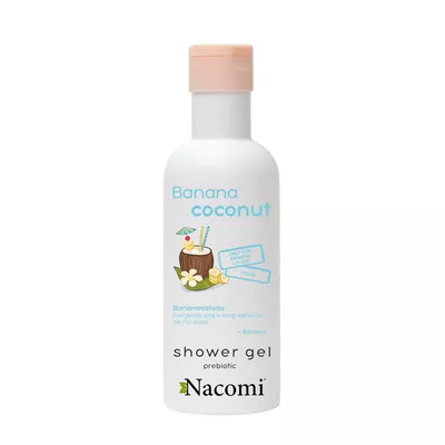 Nacomi Żel pod Prysznic Banan i Kokos 300ml