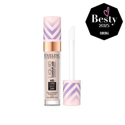Eveline Korektor Liquid Camouflage Wodoodporny 02 Light Vanilla Warm