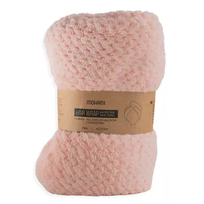 Mohani Turban do Włosów Różowy