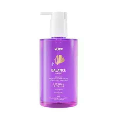 YOPE Balance Szampon do Przetłuszczającej się  Skóry Głowy 300ml