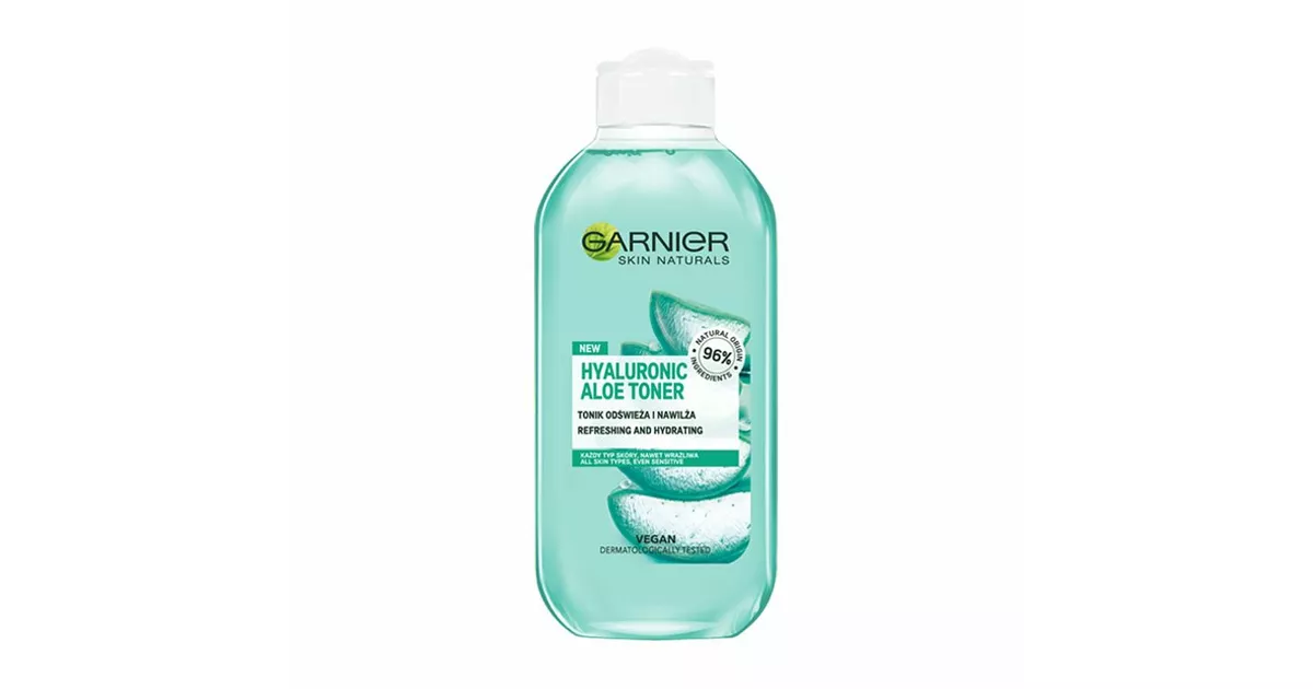 Garnier Hyaluron Aloe Toner – Feuchtigkeitsspendendes Gesichtswasser Mit Hyaluron & Aloe