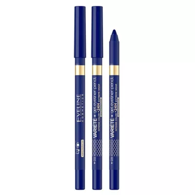 Eveline Variete Żelowa Kredka do Oczu 03 Blue