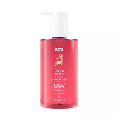 YOPE Boost Szampon do Wrażliwej Skóry Głowy z Tapioką 300ml