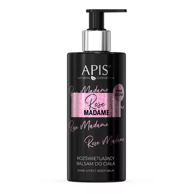 APIS Rose Madame Rozświetlający Balsam do Ciała 300ml