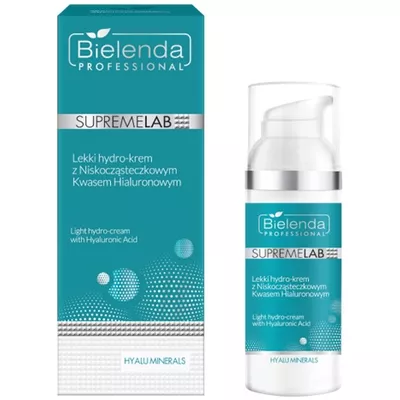 Bielenda Professional SupremeLAB Hyalu Minerals Lekki Hydro-Krem z Kwasem Hialuronowym 50ml