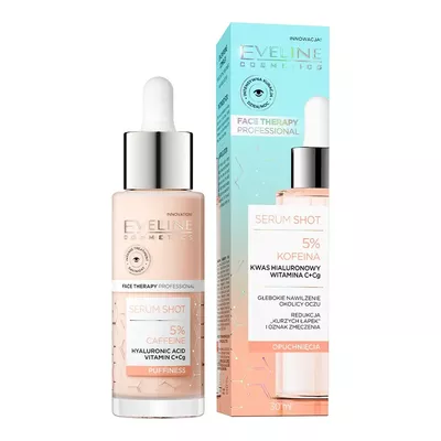 Eveline Serum Shot 5% Kofeina Serum na Opuchnięcia Wokół Oczu 30ml