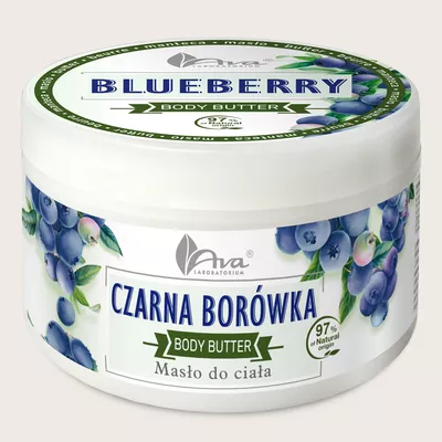 AVA Body Butter Masło do Ciała Czarna Borówka 250ml