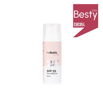 myBuddy Krem z Kwasem Hialuronowym z Filtrem SPF25 UVA+UVB 50ml