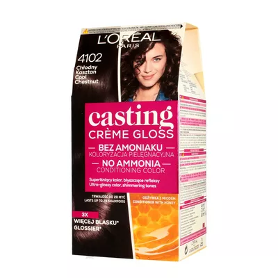 Loreal Casting Creme Gloss Farba 4102 Cool Chestnut