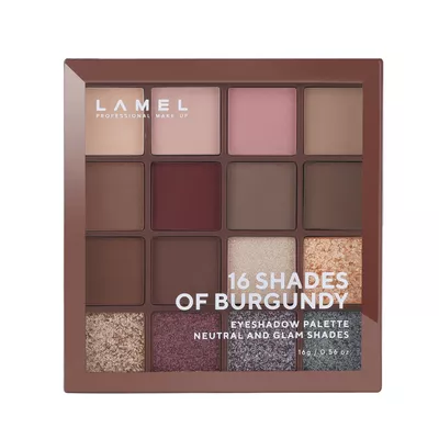 Lamel Paleta Cieni 16 Shades Of Burgundy